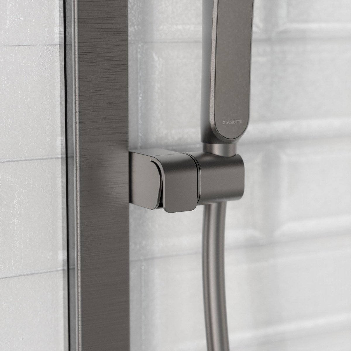 KARIBIK set de douche à barres, graphite mat