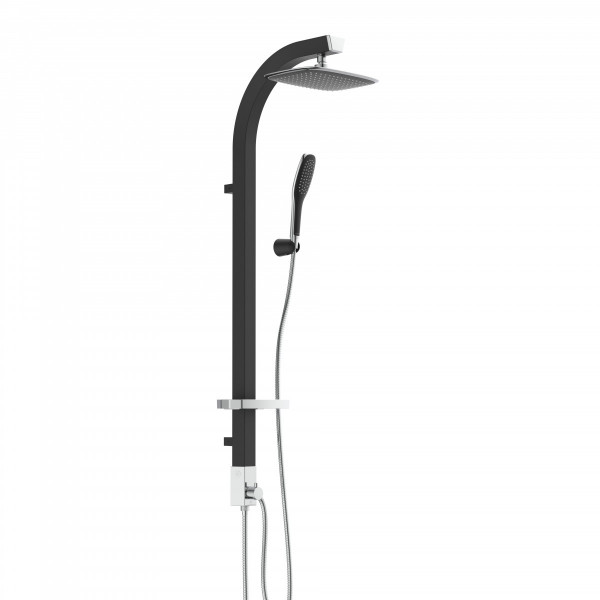 MADAGASKAR Überkopf-Brauseset, Schwarz