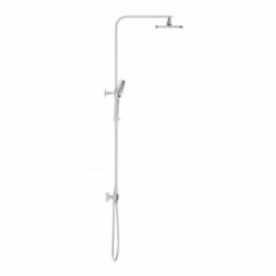 GRAN CANARIA Set douche de pluie avec Mitigeur thermostatique, Chromé