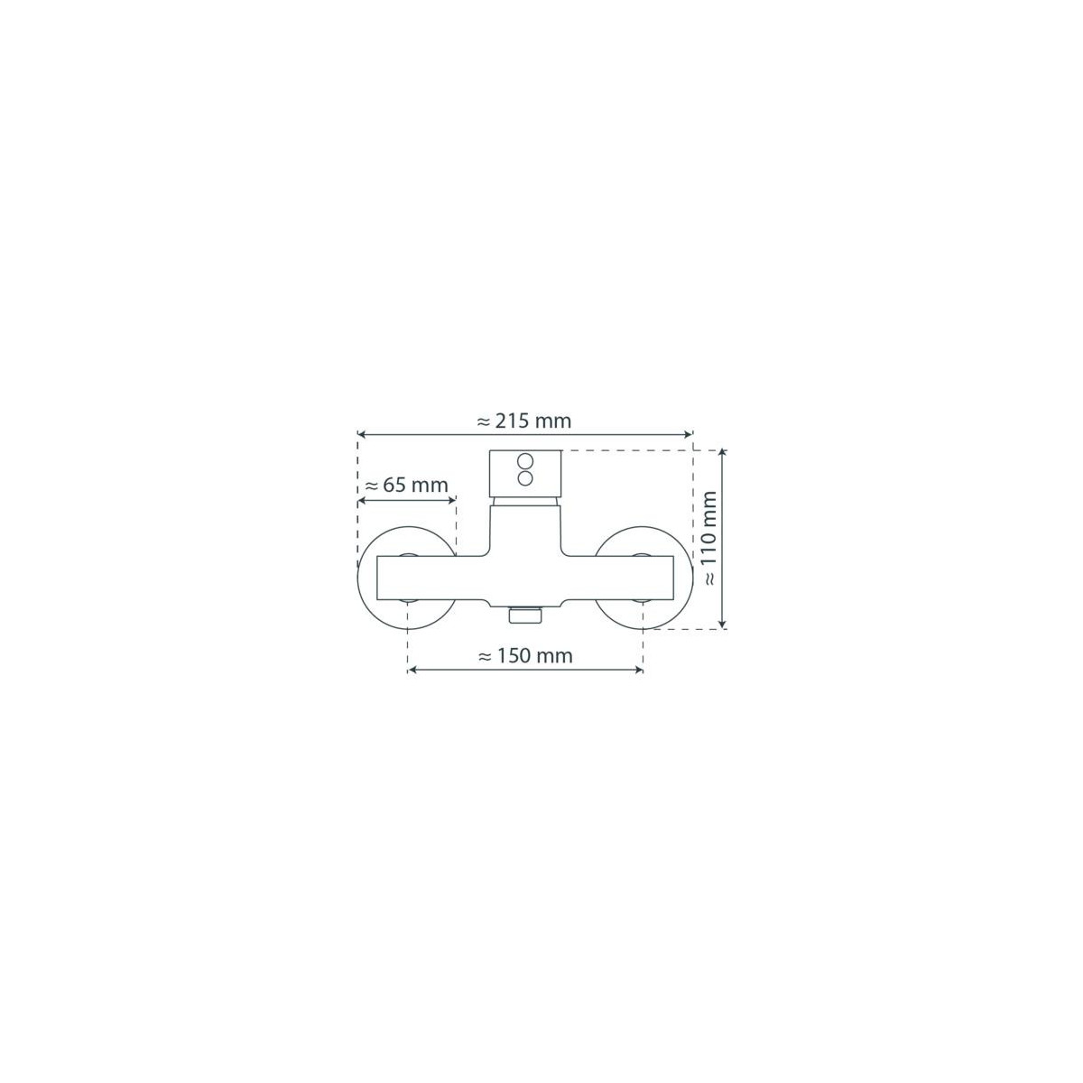 LAURANA Shower mixer, chrome