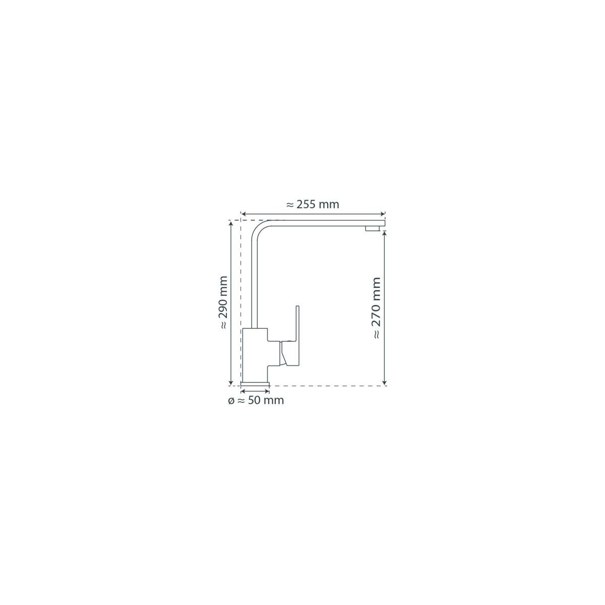 TIANTO Sink mixer, Chrome