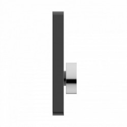 AQUADOT Digitales Duschsystem, Chrom/Schwarz matt, mit Smart Control