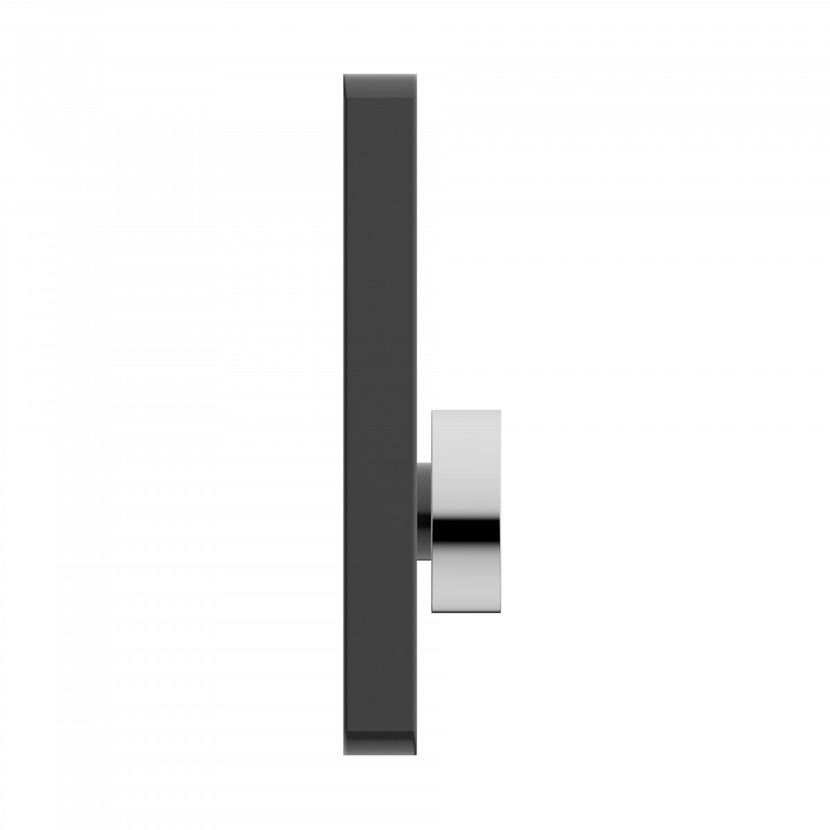 AQUADOT Digital shower system, chrome/black matt, with smart control