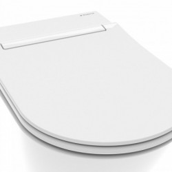 CESARI PREMIUM, Randloze douchewc met slimline zitting, wit