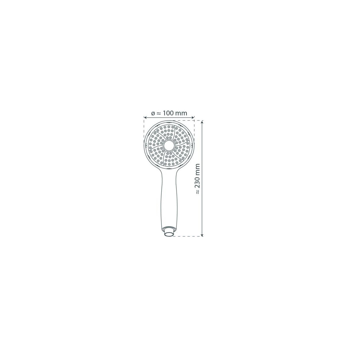 GENUA Handdouche, chroom