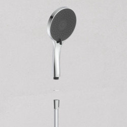 CAPRI bar shower set, chrome/anthracite