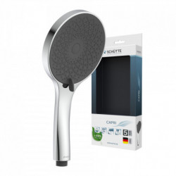 CAPRI shower head, chrome anthracite