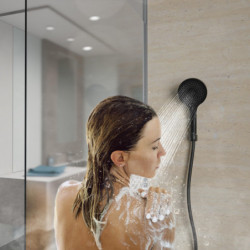 CAPRI shower head, matt black