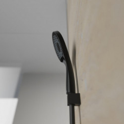 CAPRI pomme de douche, noir mat