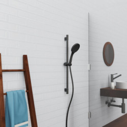 CAPRI pomme de douche, noir mat