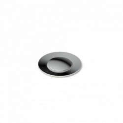 Press waste met overloop, Chroom - 10618