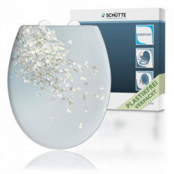 Duroplast WC-Bril FLOWER IN THE WIND met Valrem en Afklikbaar