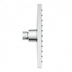 Ersatz-Kopfbrause • Eckig • Chrom • 00463 • SCHÜTTE