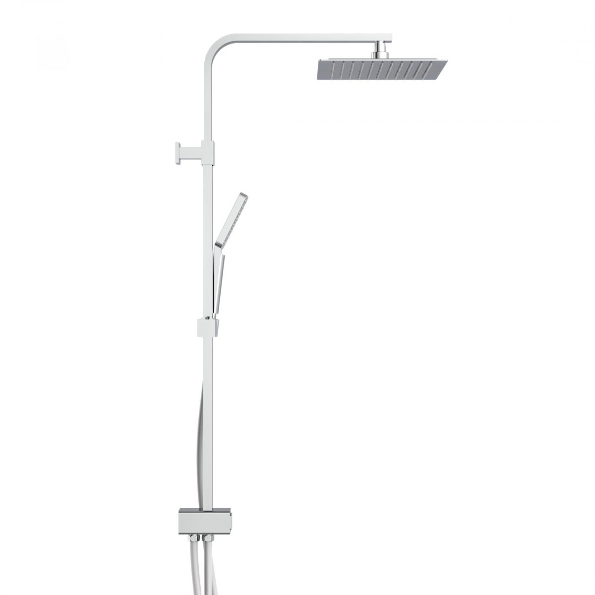 SILVER RAIN hoofddoucheset • chroom • SCHÜTTE