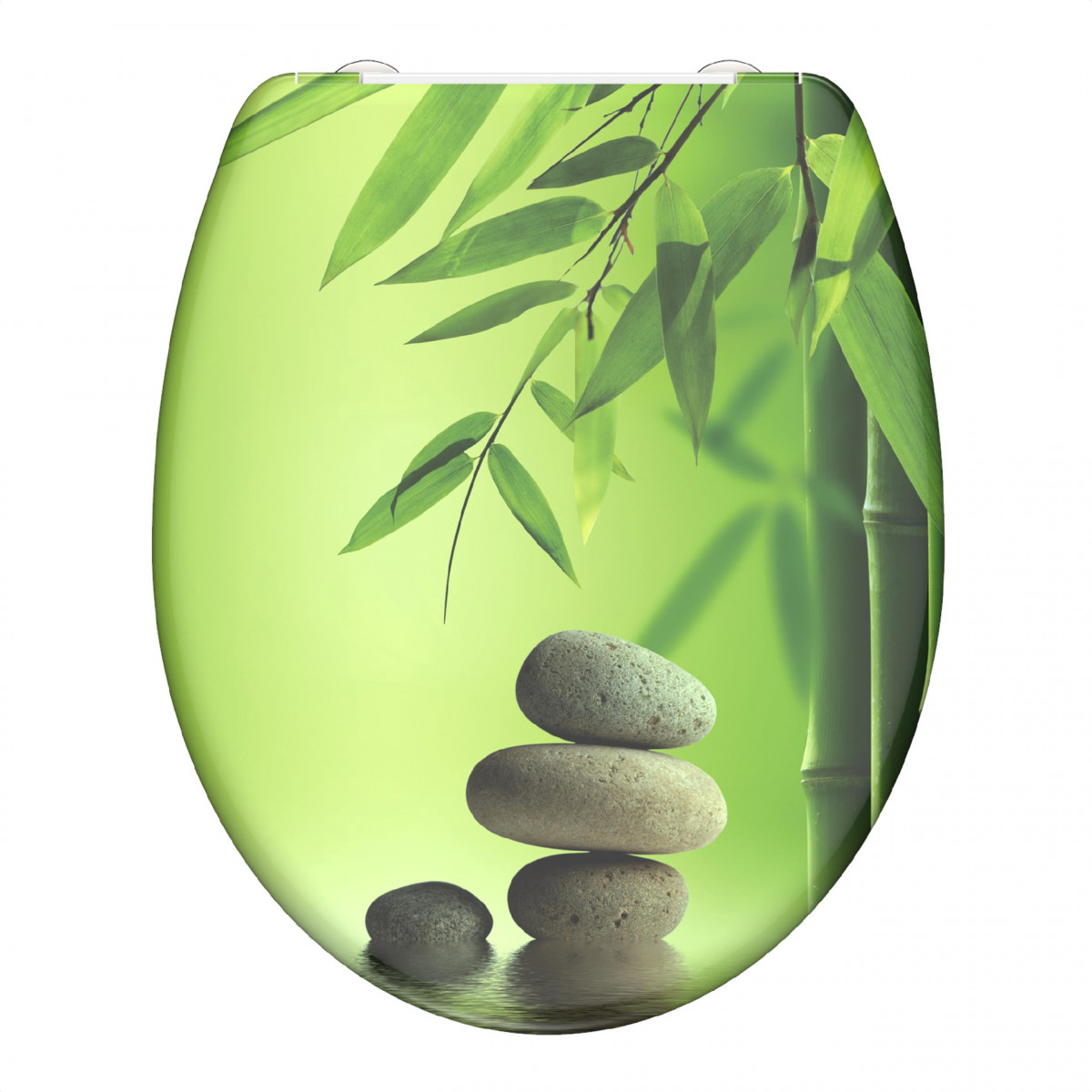 WC seat GREEN GARDEN • Duroplast • With soft-close mechanism • SCHÜTTE