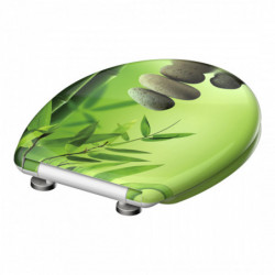 WC seat GREEN GARDEN • Duroplast • With soft-close mechanism • SCHÜTTE