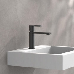 MANHATTAN Robinetterie de lavabo • Noir mat