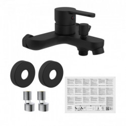 DENVER bath mixer • Black matt • SCHÜTTE