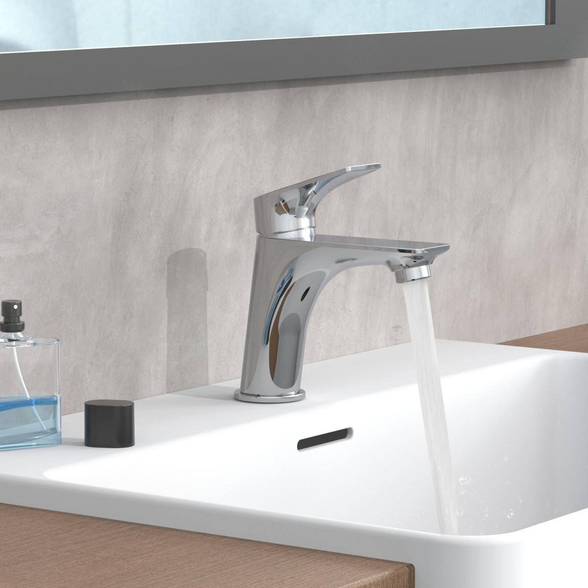 BOSTON basin mixer • chrome