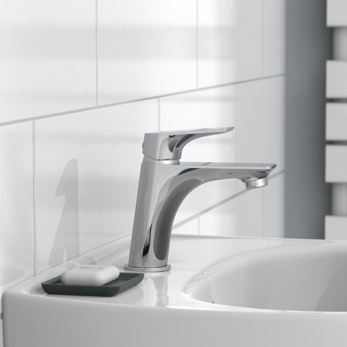 BOSTON basin mixer • chrome