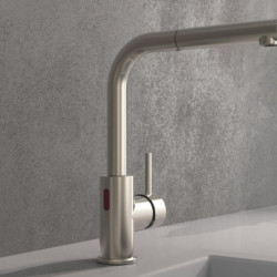 VITAL sensor-gootsteenmengkraan • roestvrijstaal look • SCHÜTTE