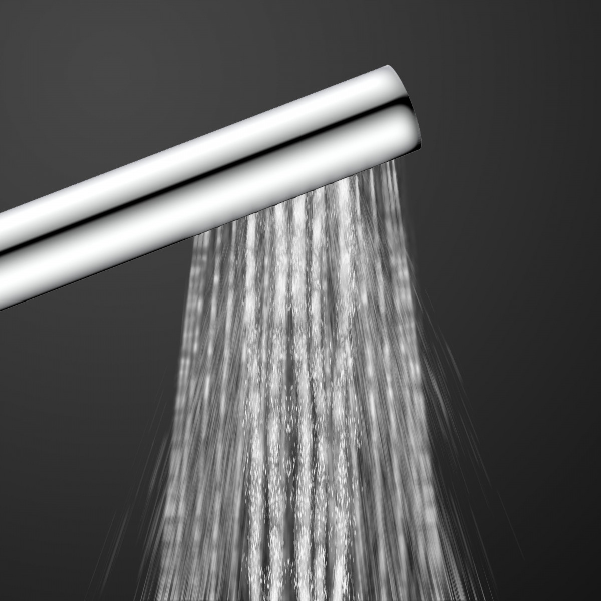 AQUADUCT overhead shower set • Thermostatic mixer • Chrome • SCHÜTTE
