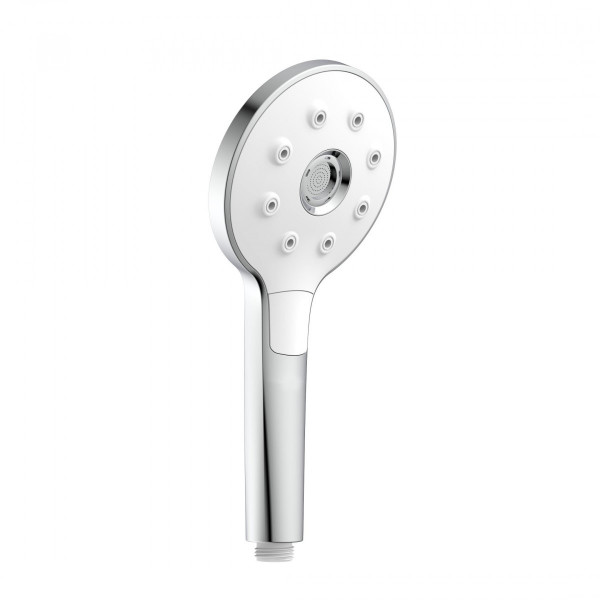 Acheter une pomme de douche en chrome blanc | Schütte