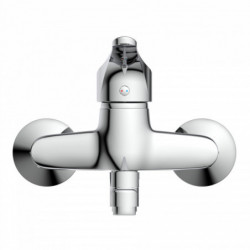 ATTICA wall-mounted sink mixer • chrome • SCHÜTTE