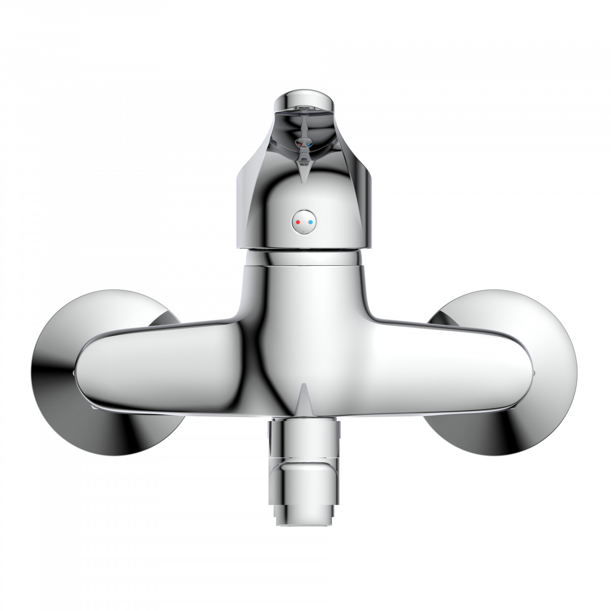 ATTICA wall-mounted sink mixer • chrome • SCHÜTTE