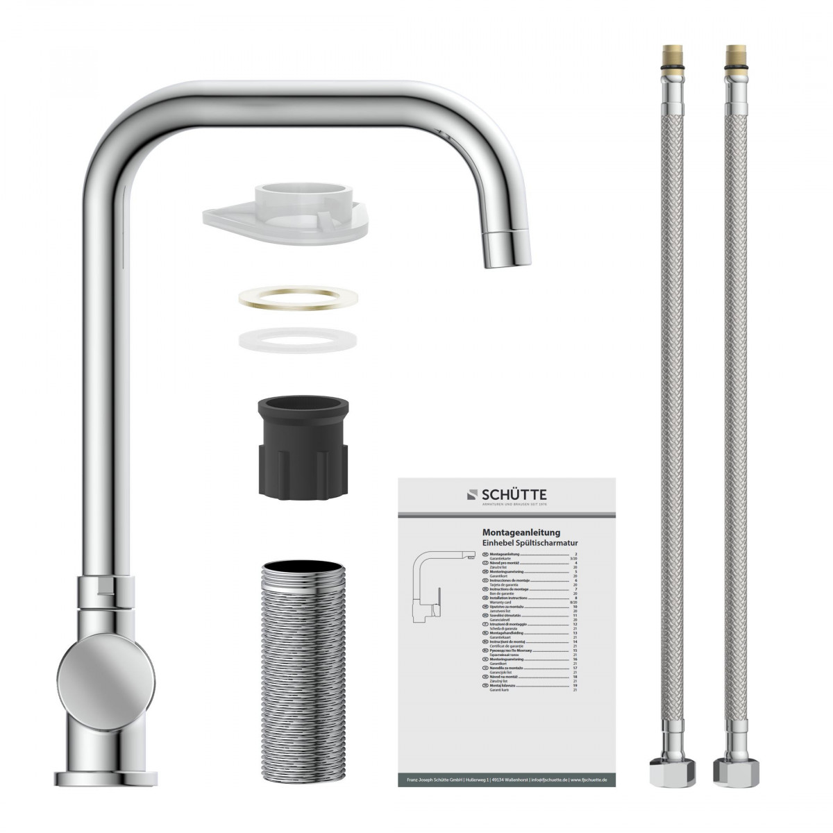 WINDOW sink mixer • chrome • SCHÜTTE