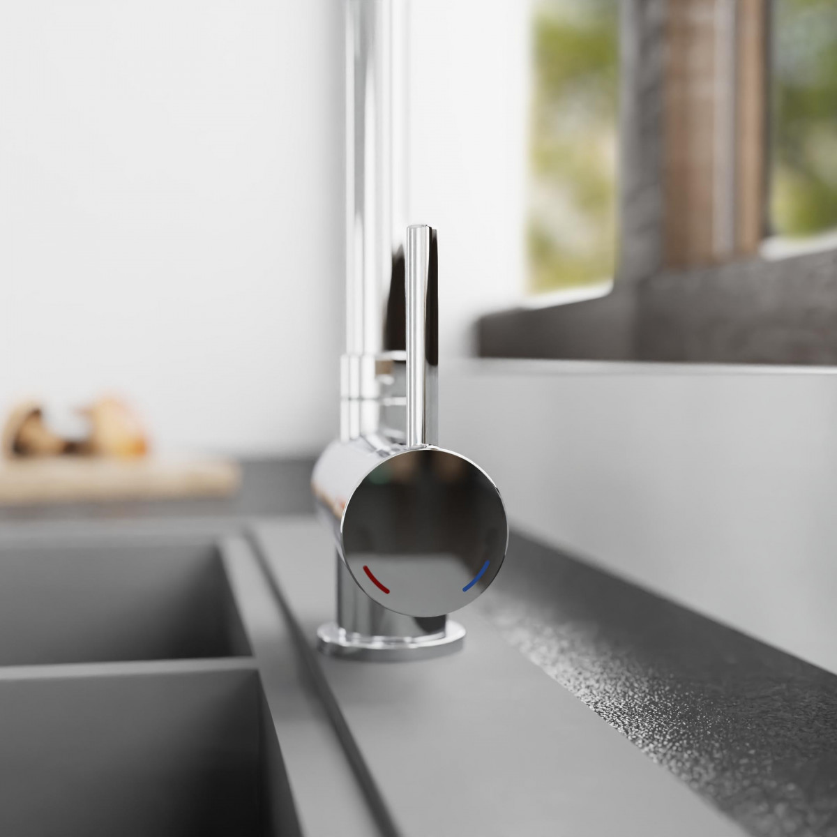 WINDOW sink mixer • chrome • SCHÜTTE