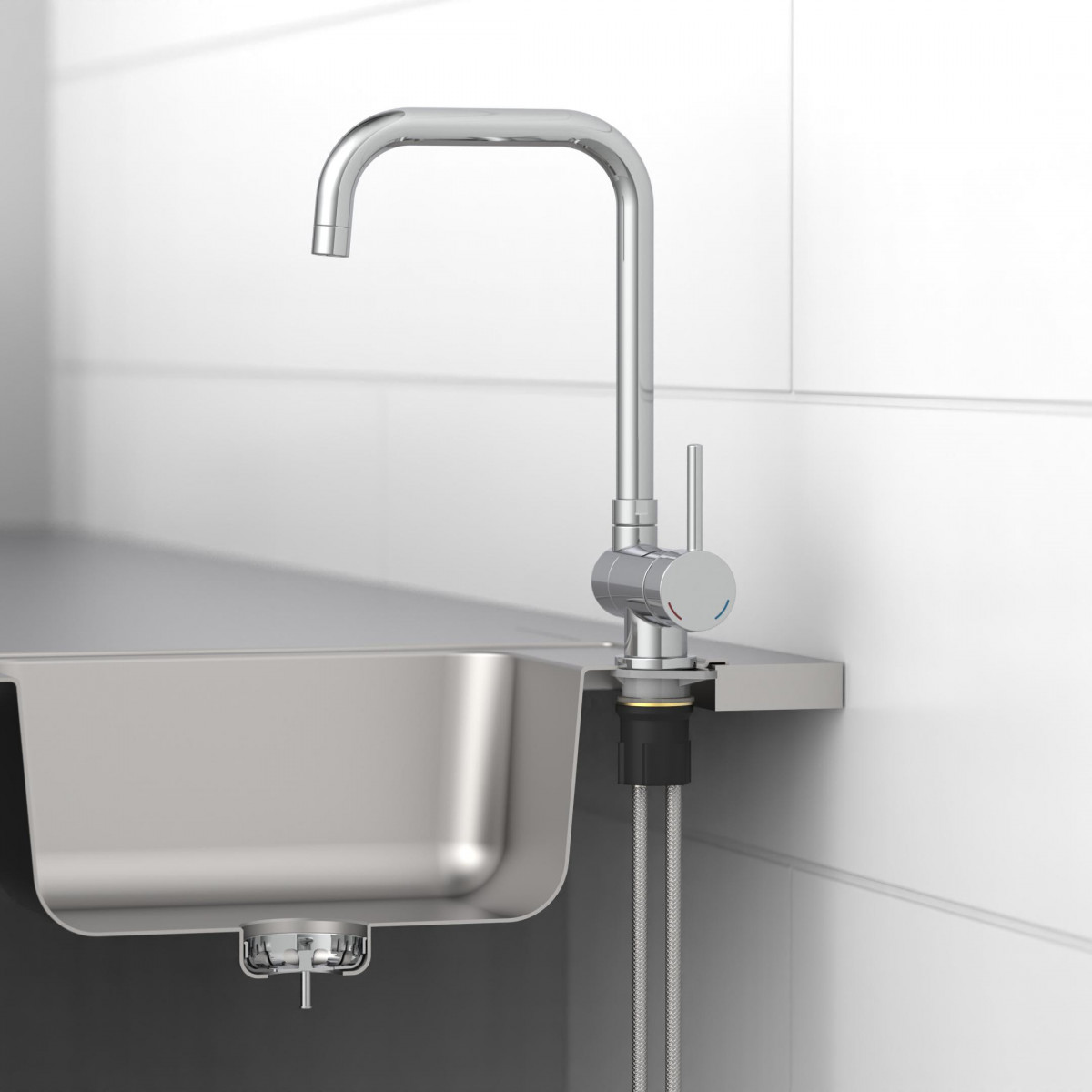 WINDOW sink mixer • chrome • SCHÜTTE
