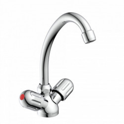 PERUZZI Sink mixer tap • Chrome • Low pressure • SCHÜTTE