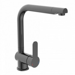 RIO sink mixer • Graphite high gloss • SCHÜTTE