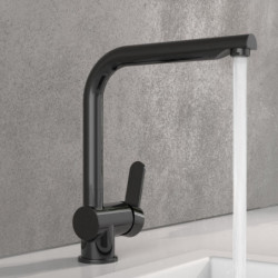 RIO sink mixer • Graphite high gloss • SCHÜTTE