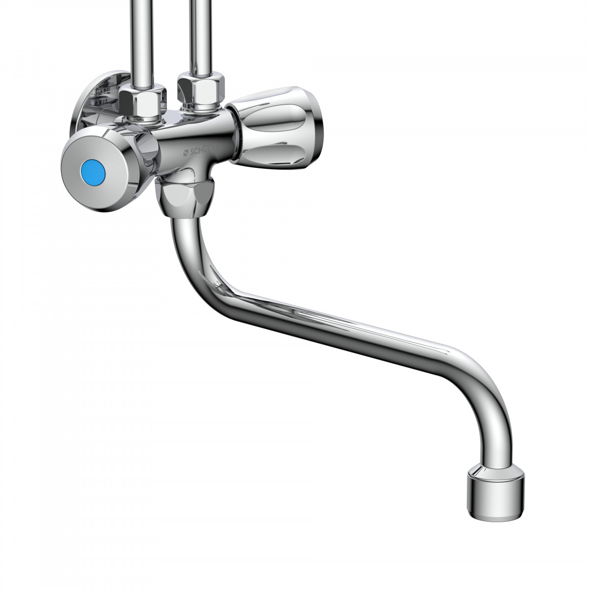 Sink mixer tap • Chrome • Low pressure • SCHÜTTE