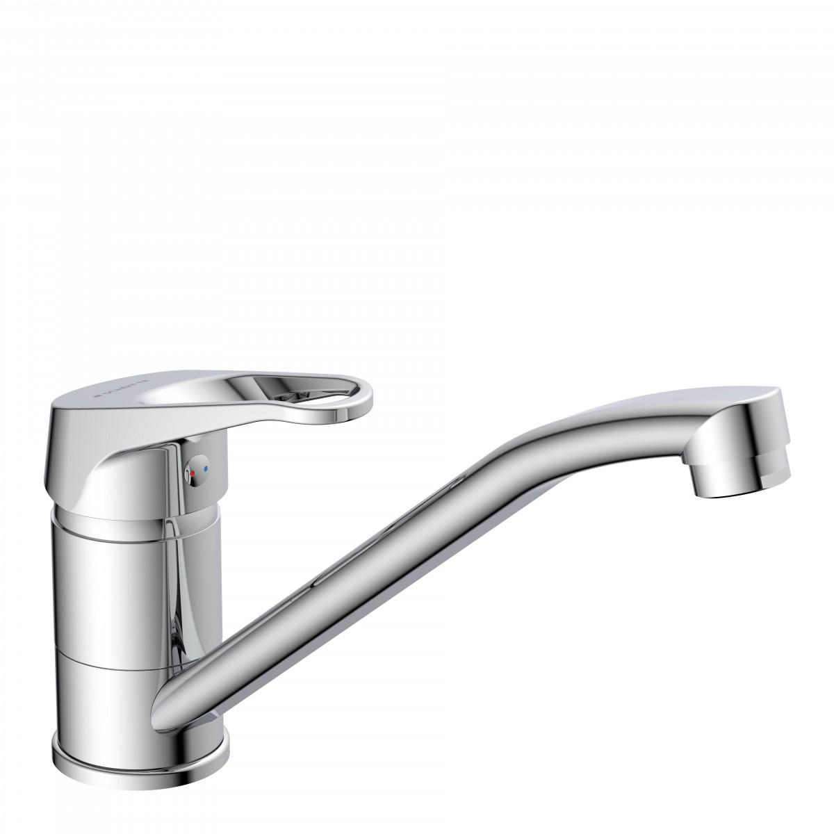 TASSONI sink mixer • chrome • low pressure • SCHÜTTE