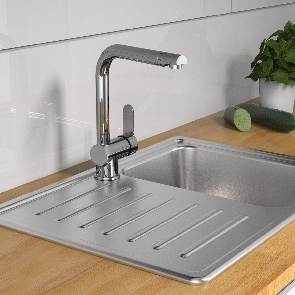 RIO sink mixer • chrome • SCHÜTTE
