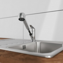 Douchette de rechange • Chrome • 00559 • SCHÜTTE