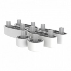 Ersatz-Puffer für Duroplast WC-Sitz • Weiß • 01989