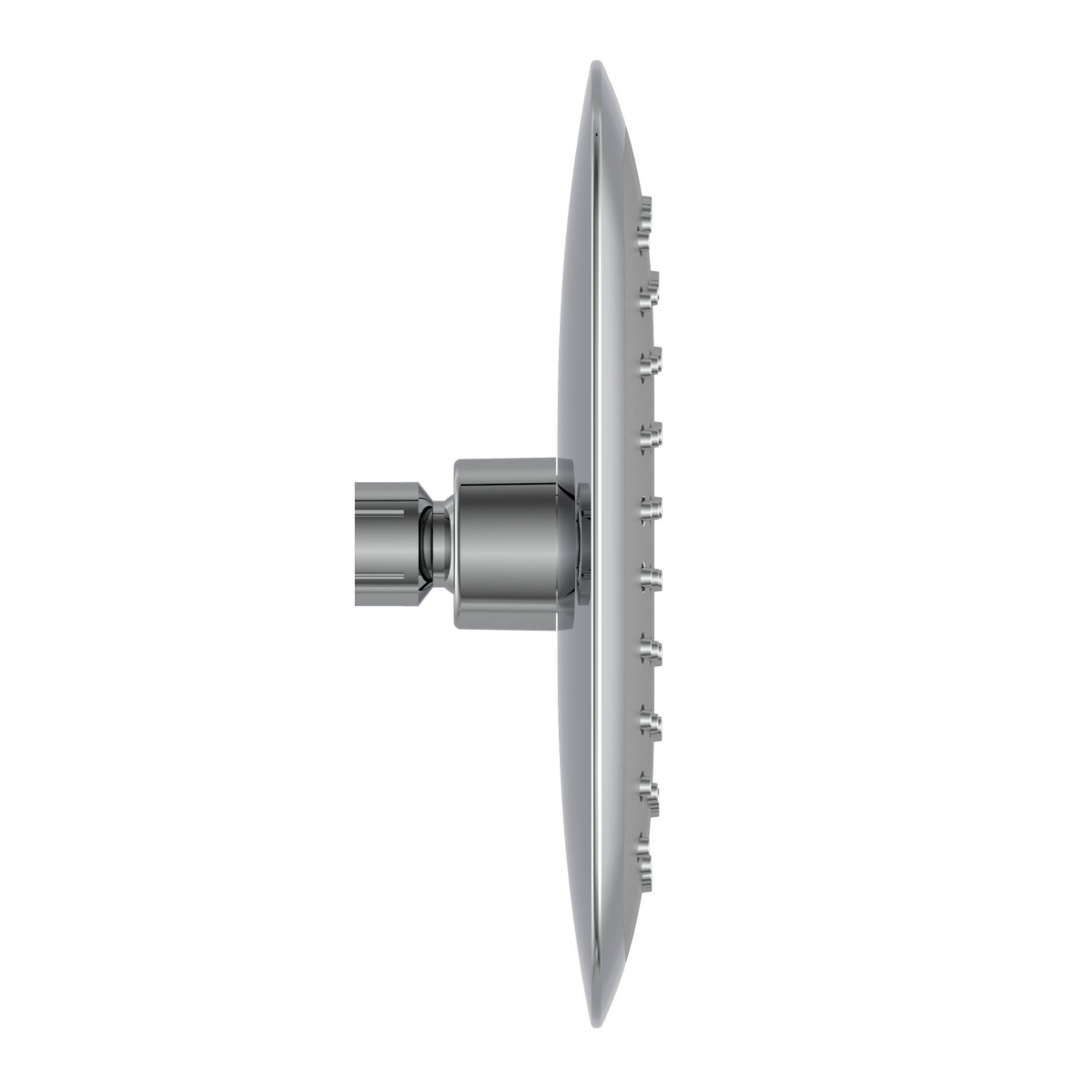 Douche de tête de rechange • Rectangulaire • ABS Chrome/Gris • 02313 • SCHÜTTE