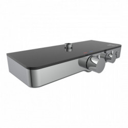 Thermostatische mengkraan met planchet • Antraciet • 01689 • SCHÜTTE