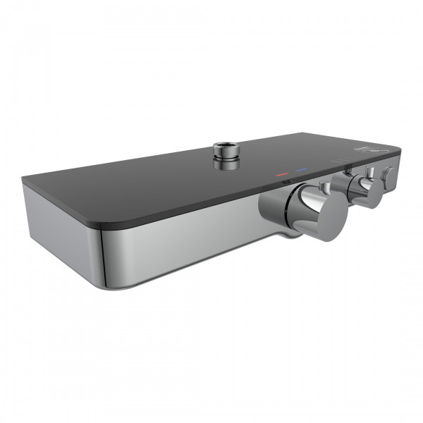 Thermostatische mengkraan met planchet • Antraciet • 01689 • SCHÜTTE