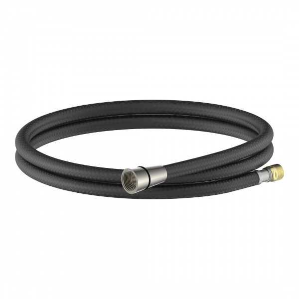 Flexible de douche pour la vaisselle • Noir/finition inox • 01748 • SCHÜTTE
