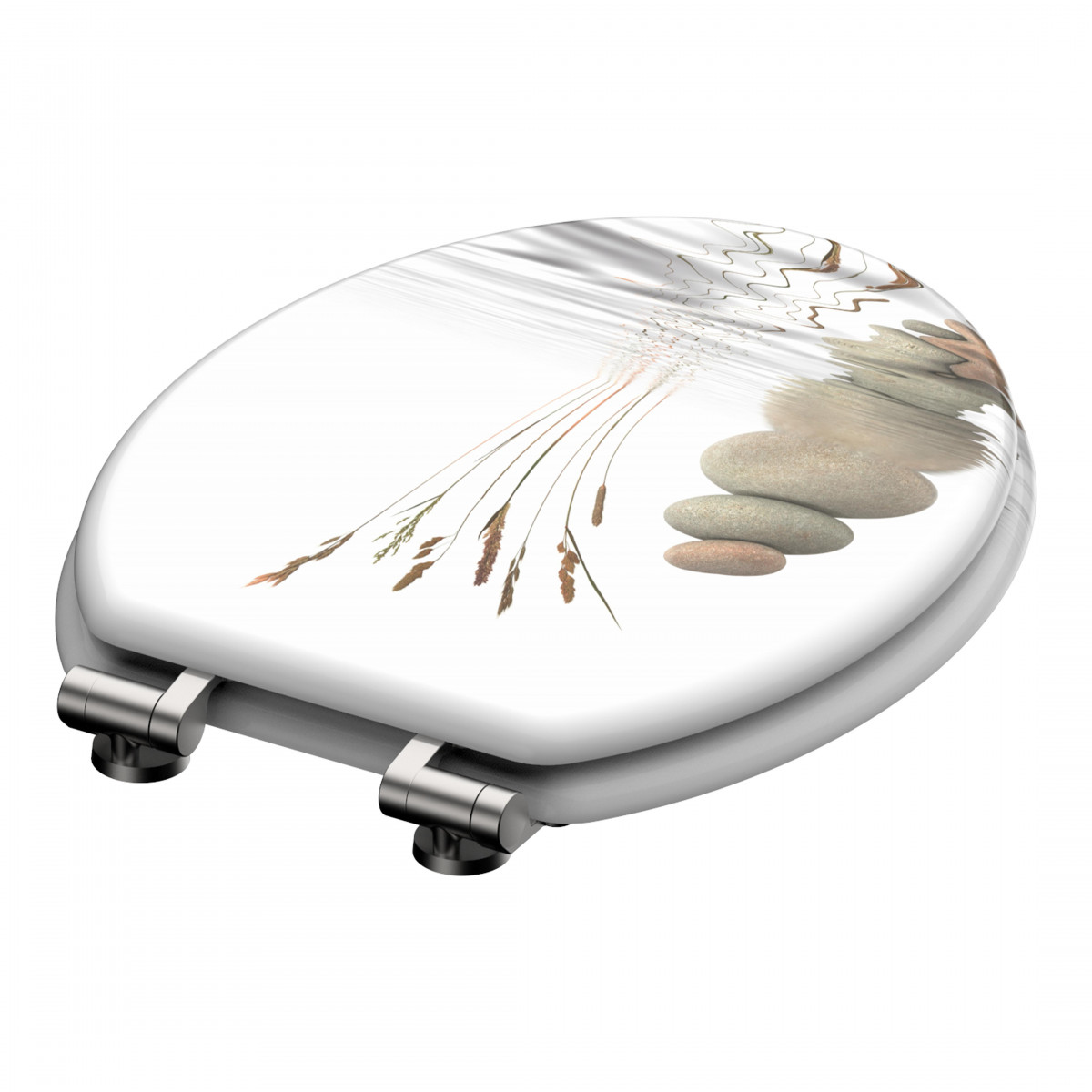 WC seat BALANCE • MDF • With soft-close mechanism • SCHÜTTE
