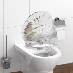 Siège WC BALANCE • MDF • Avec abaissement automatique • SCHÜTTE