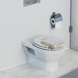 WC seat BALANCE • MDF • With soft-close mechanism • SCHÜTTE