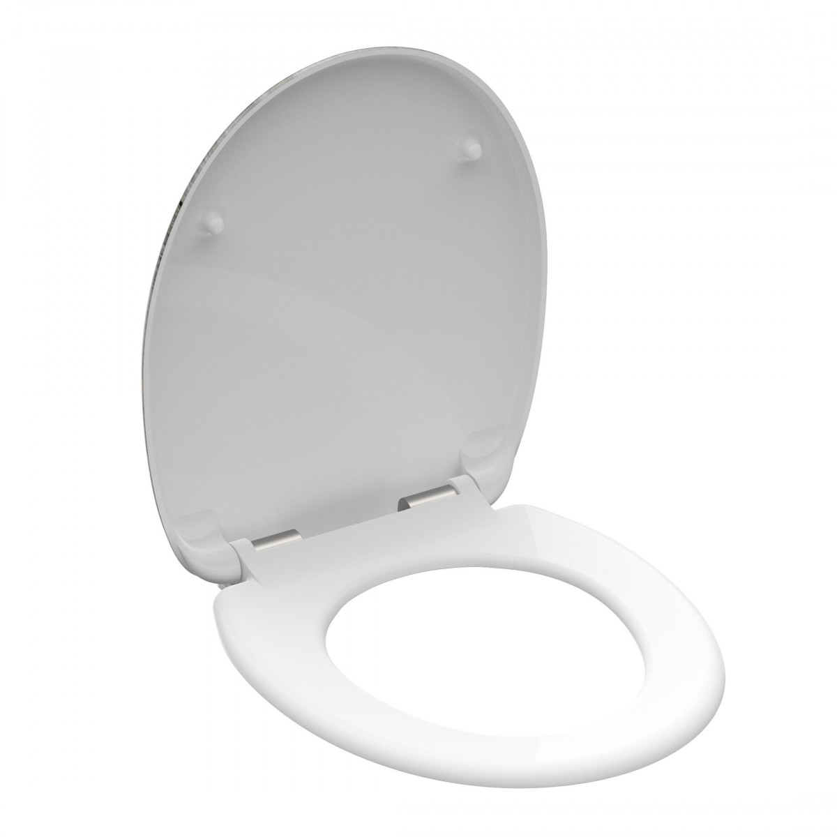 Siège WC LIGHTHOUSE • plastique thermodurcissable • Avec dispositif d'abaissement automatique •