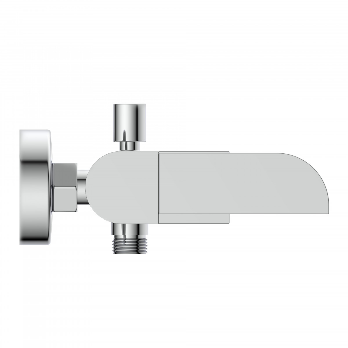IDROVIA bath mixer with spout • chrome • SCHÜTTE