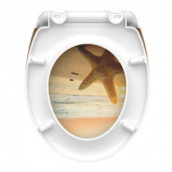 WC-zitting SEA STAR • Duroplast • Met soft-close mechanisme • SCHÜTTE